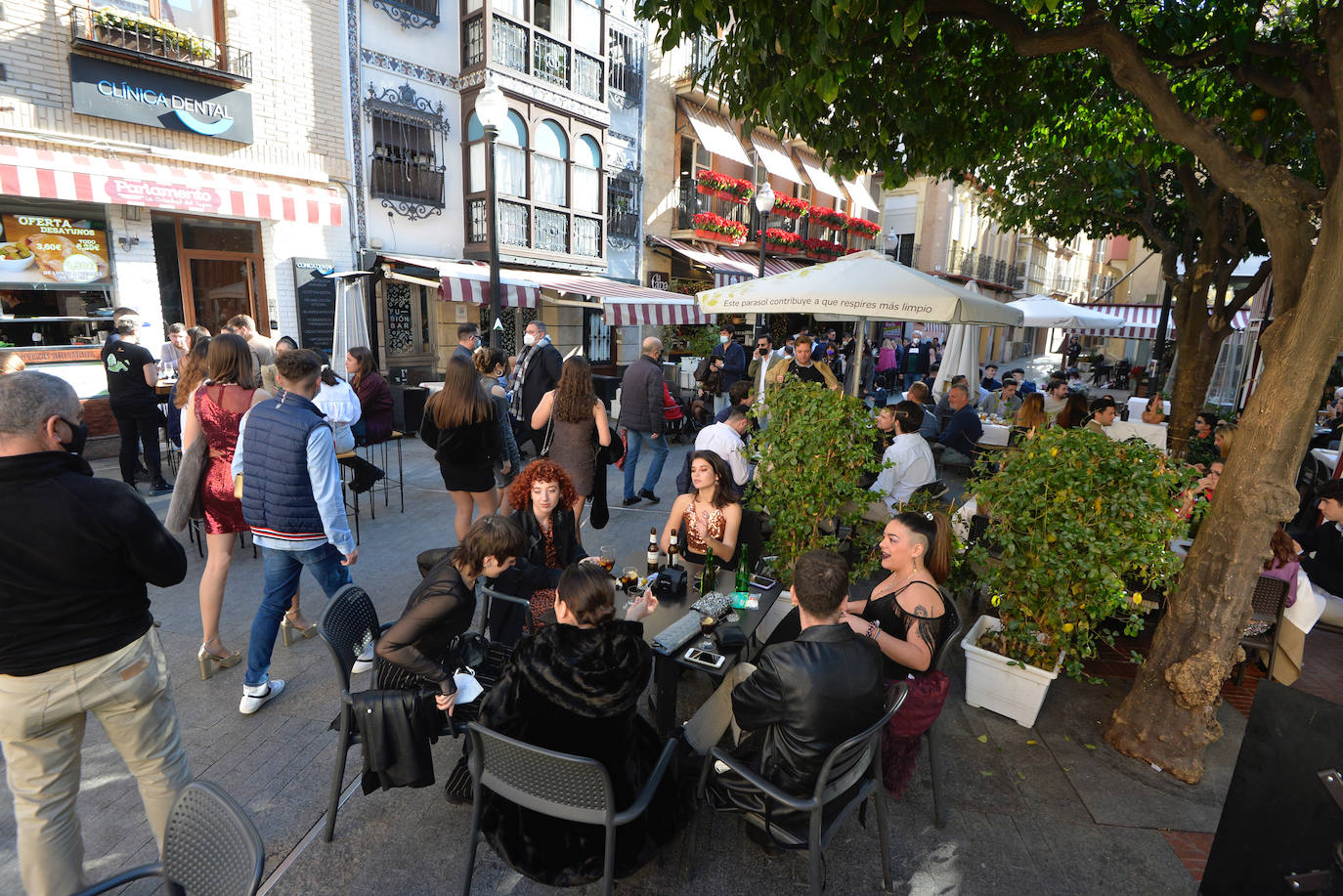 Fotos: Murcia llena las terrazas en una &#039;Tardevieja&#039; primaveral