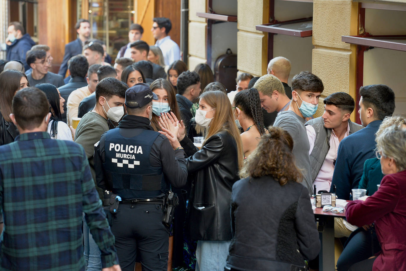 Fotos: Murcia llena las terrazas en una &#039;Tardevieja&#039; primaveral