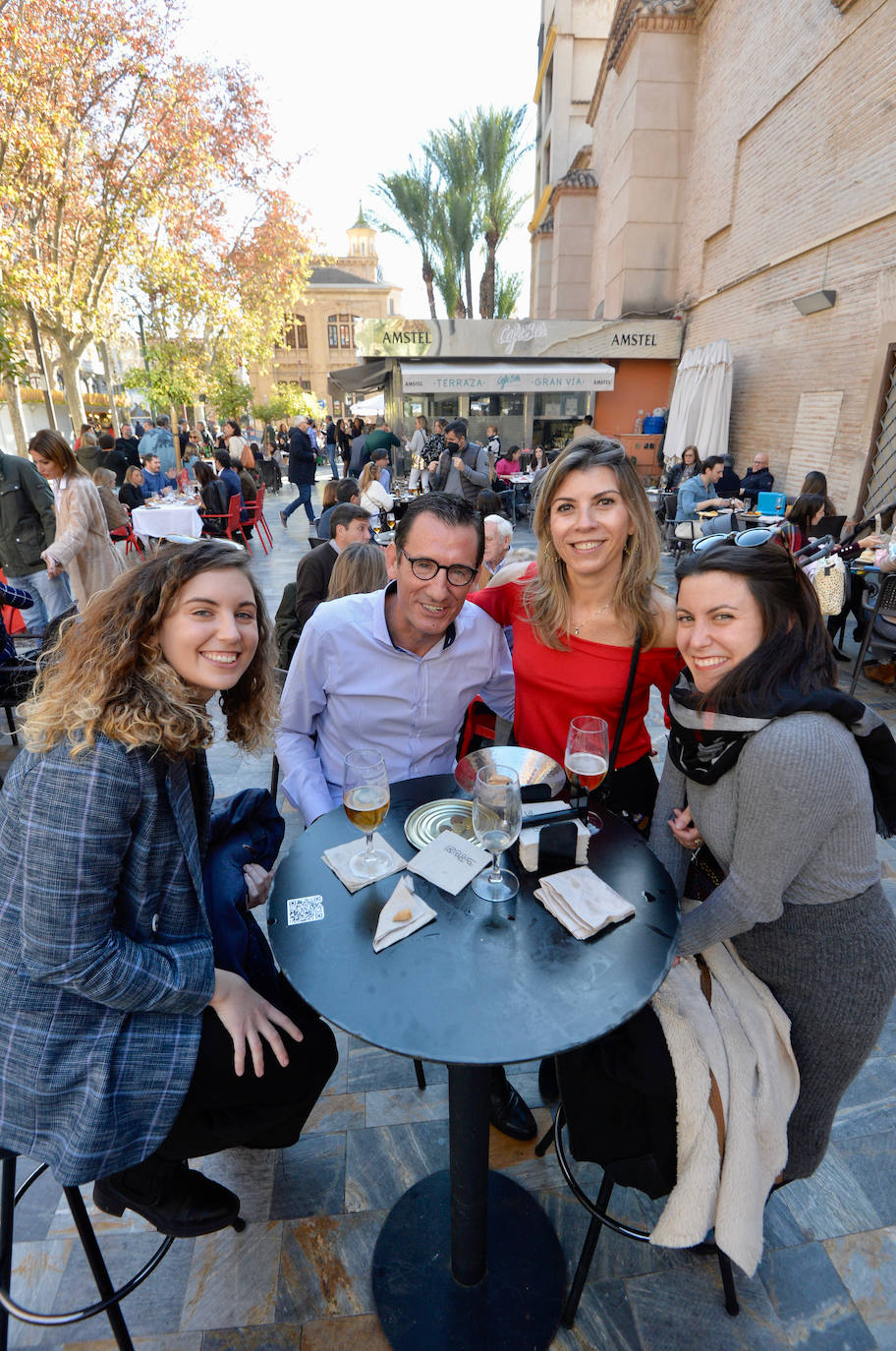 Fotos: Murcia llena las terrazas en una &#039;Tardevieja&#039; primaveral
