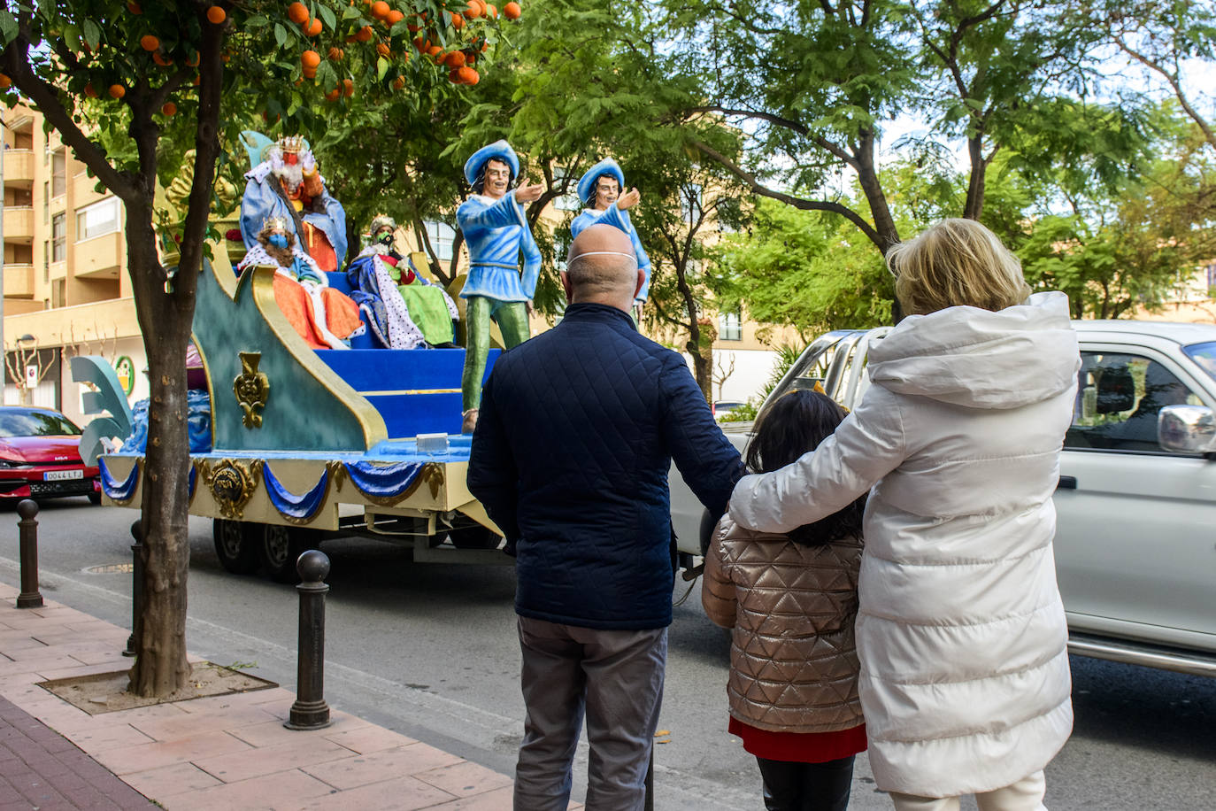 Fotos: Los Reyes Magos en carroza por las pedanías de Murcia, en imágenes