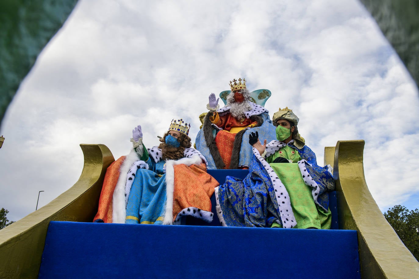 Fotos: Los Reyes Magos en carroza por las pedanías de Murcia, en imágenes