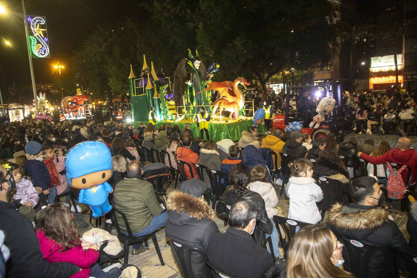 Fotos: Cabalgata de los Reyes Magos en Cartagena