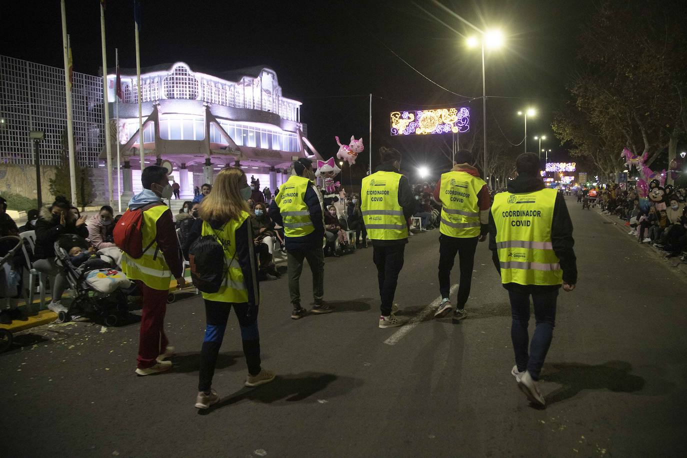 Fotos: Cabalgata de los Reyes Magos en Cartagena