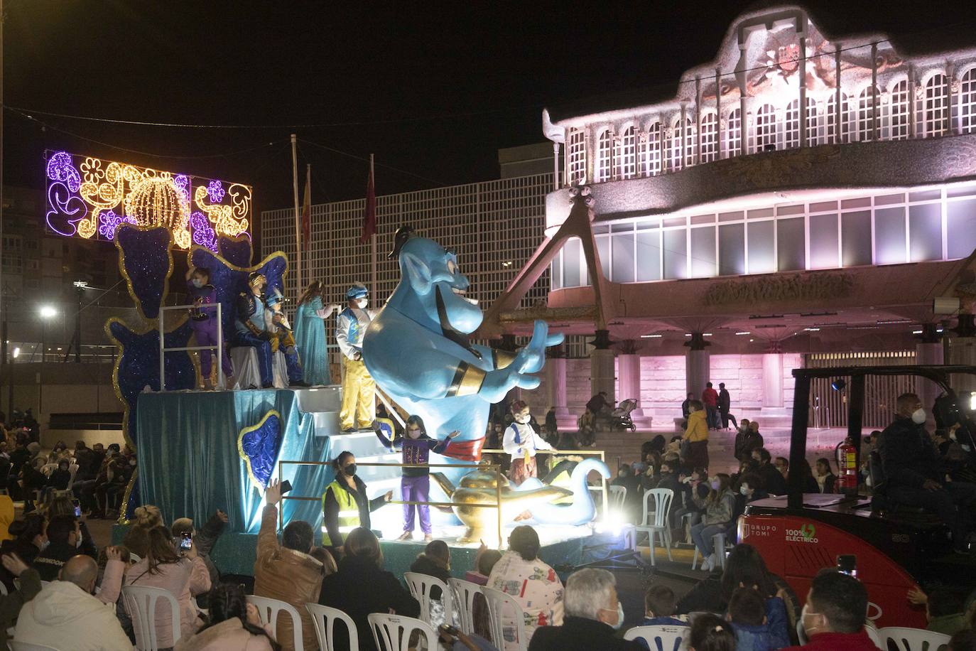 Fotos: Cabalgata de los Reyes Magos en Cartagena