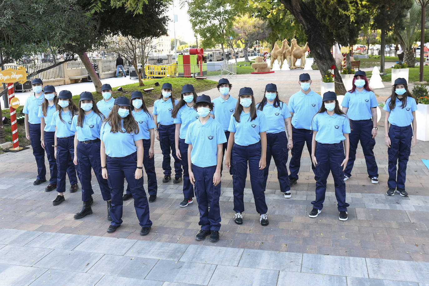 Fotos: Cabalgata estática de los Reyes Magos en Murcia