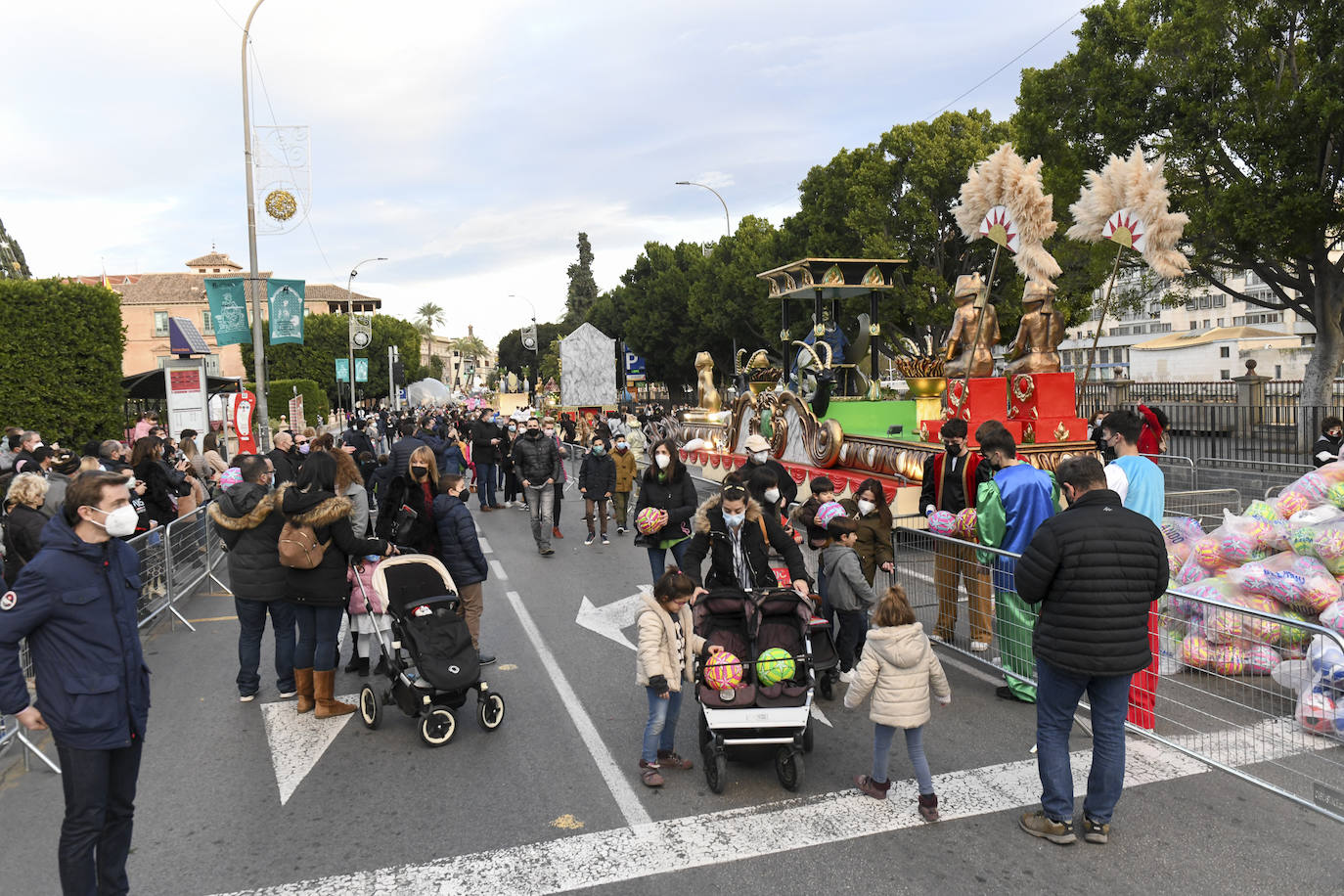Fotos: Cabalgata estática de los Reyes Magos en Murcia