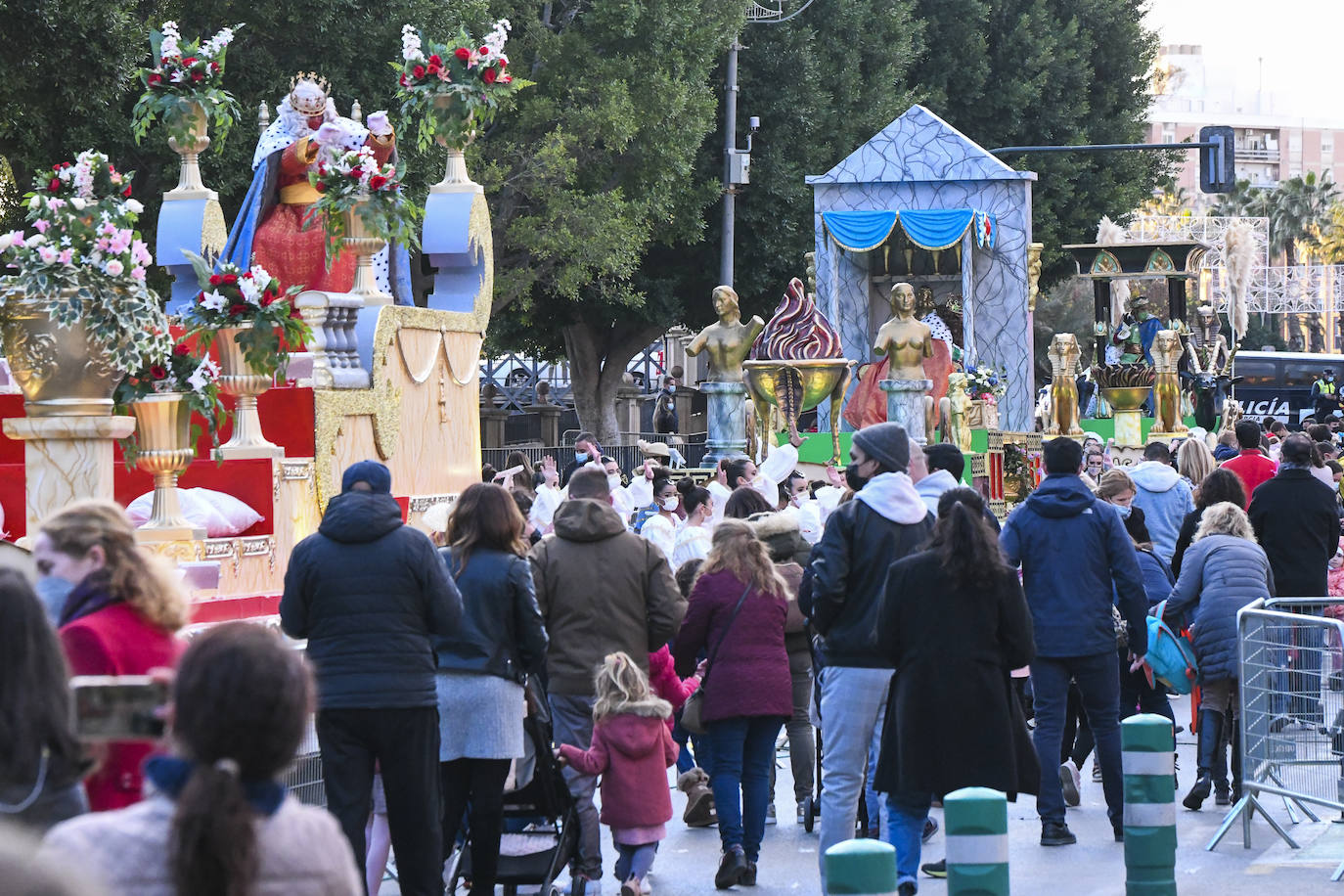 Fotos: Cabalgata estática de los Reyes Magos en Murcia