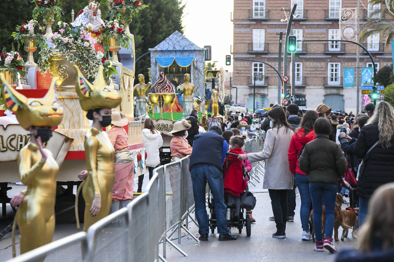 Fotos: Cabalgata estática de los Reyes Magos en Murcia