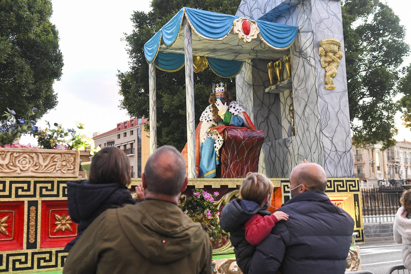 Fotos: Cabalgata estática de los Reyes Magos en Murcia