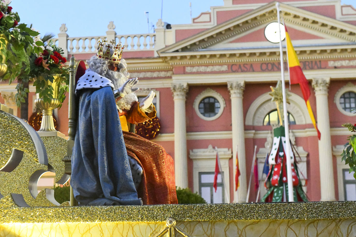 Fotos: Cabalgata estática de los Reyes Magos en Murcia