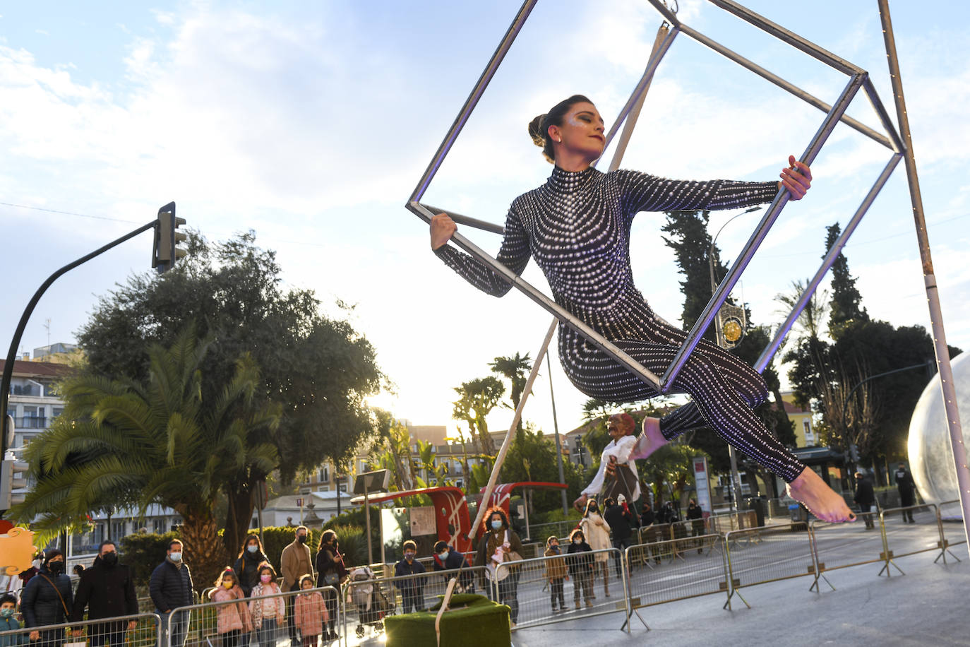 Fotos: Cabalgata estática de los Reyes Magos en Murcia