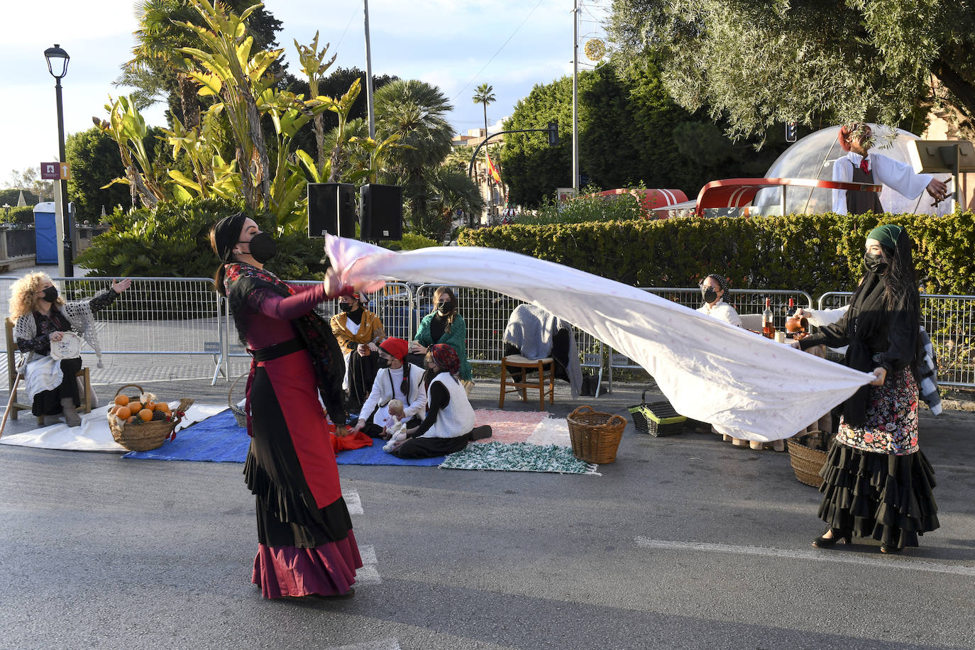 Fotos: Cabalgata estática de los Reyes Magos en Murcia