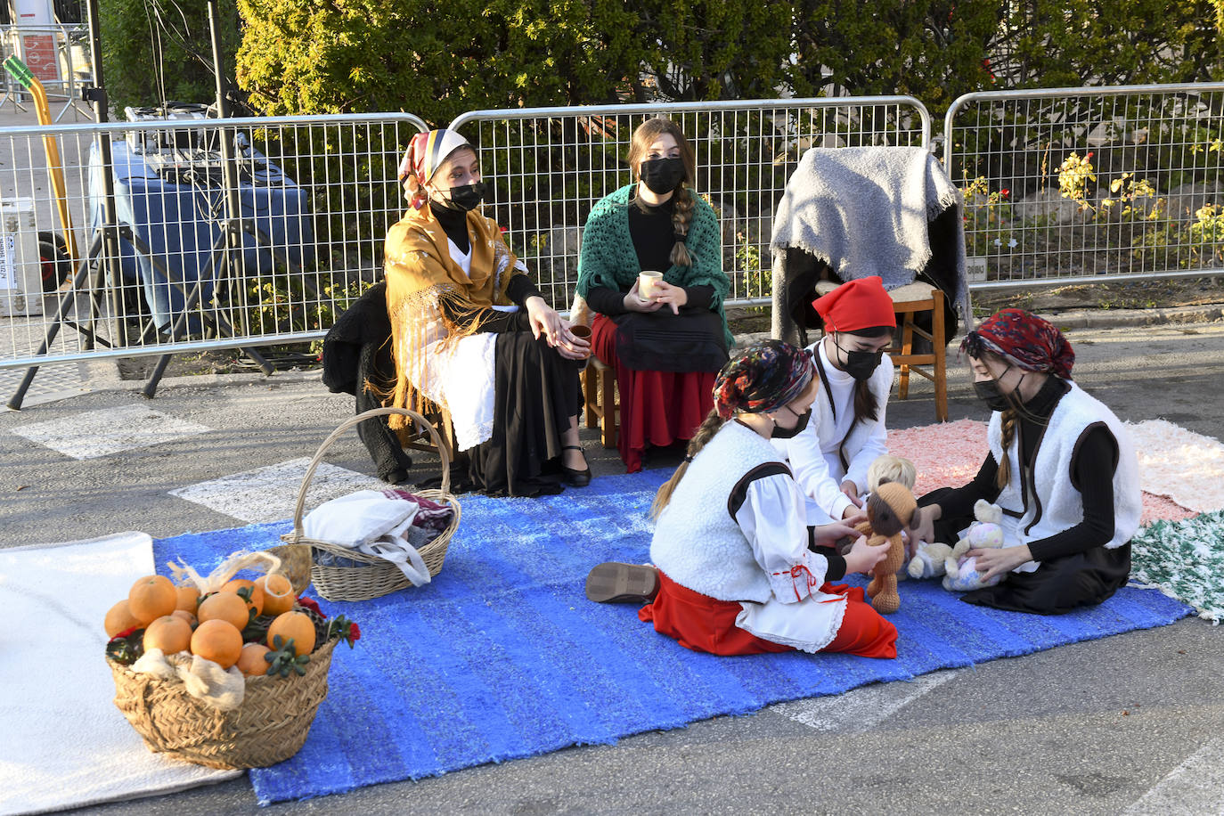 Fotos: Cabalgata estática de los Reyes Magos en Murcia