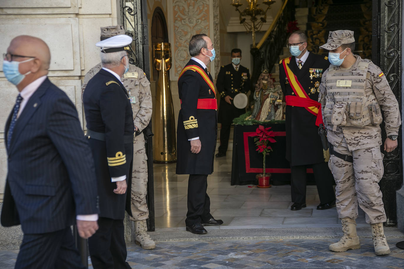 Fotos: Celebración de la Pascua Militar en Cartagena