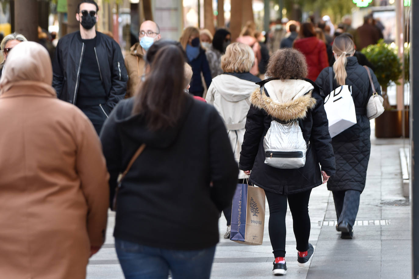 Fotos: Comienzan las rebajas de invierno en Murcia