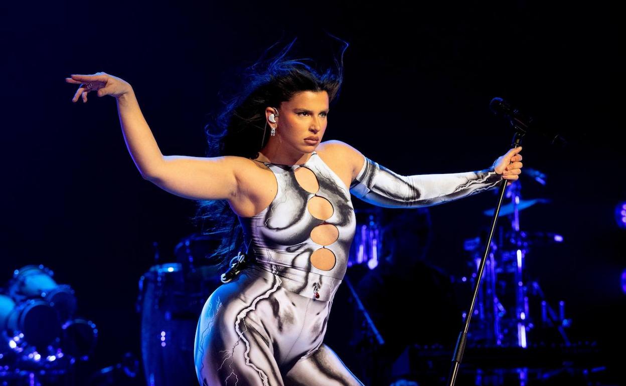 Nathy Peluso fue la sensación del Festival Actual 2022 de Logroño esta semana. 