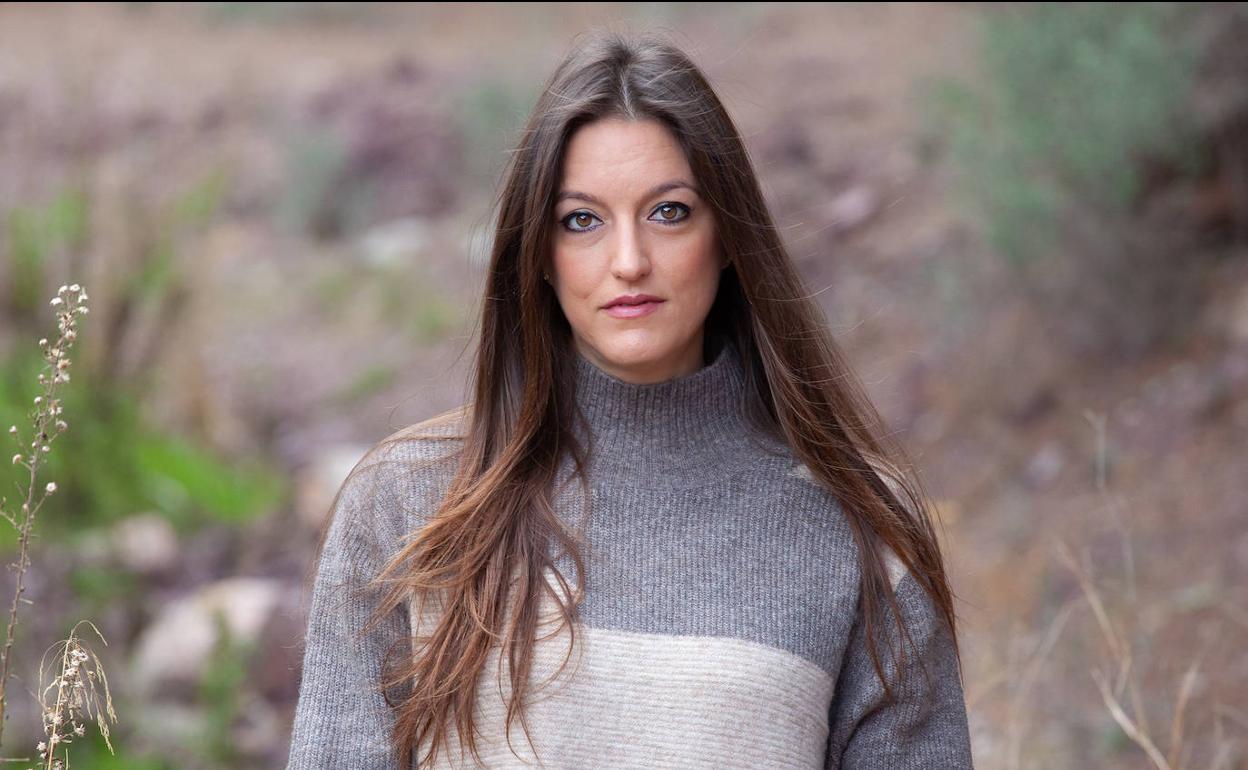 Raquel Jódar Fernández, fotografiada esta semana en Lorca, en la subida al Cejo de los Enamorados.