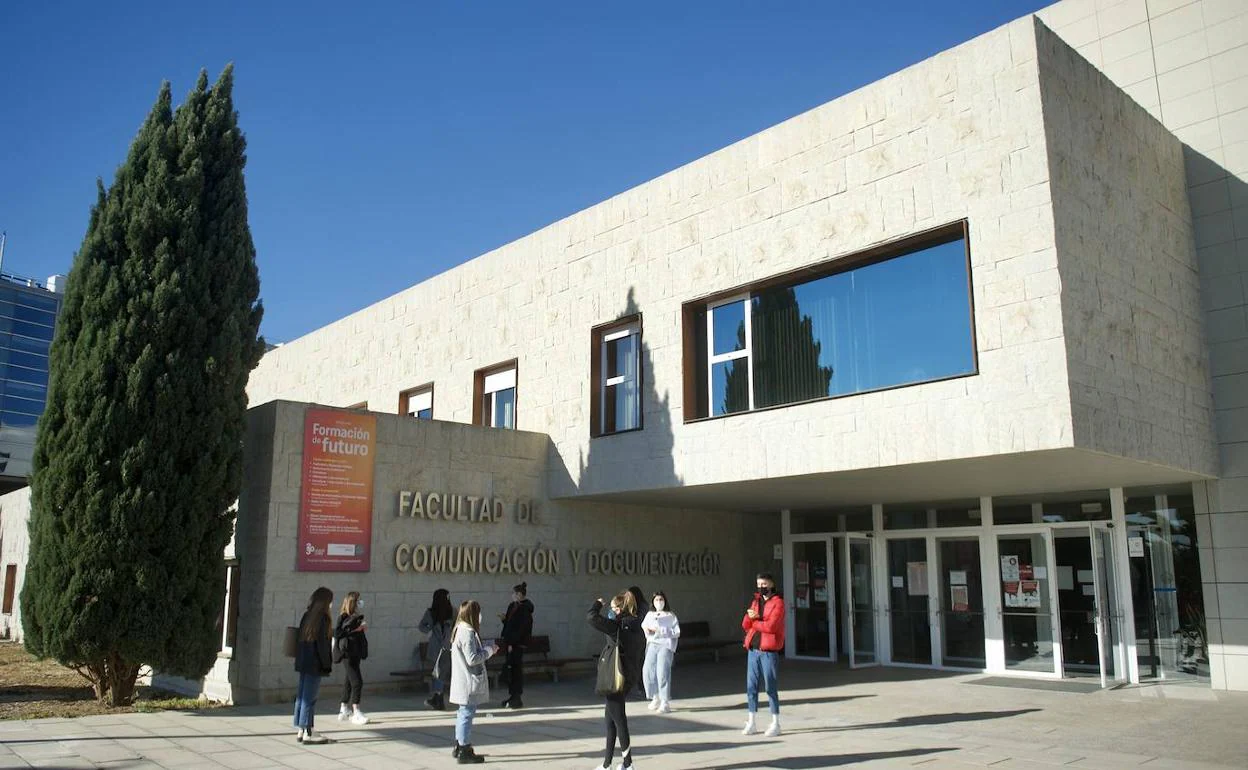 Facultad de Comunicación de la UMU, en el Campus de Espinardo, en una foto de archivo.