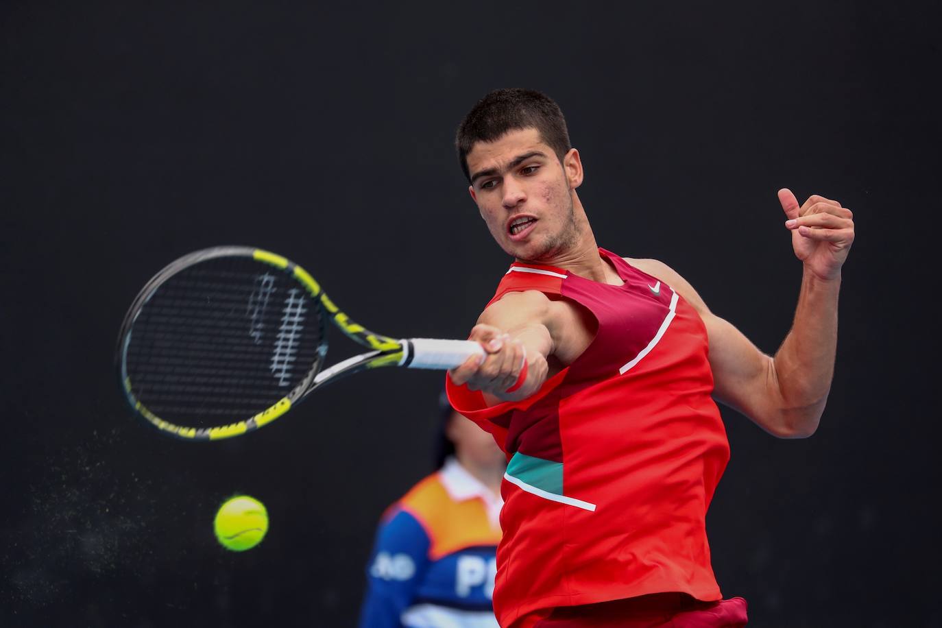 Fotos: Así ha sido el partido de Carlos Alcaraz contra Tabilo en el Open de Australia