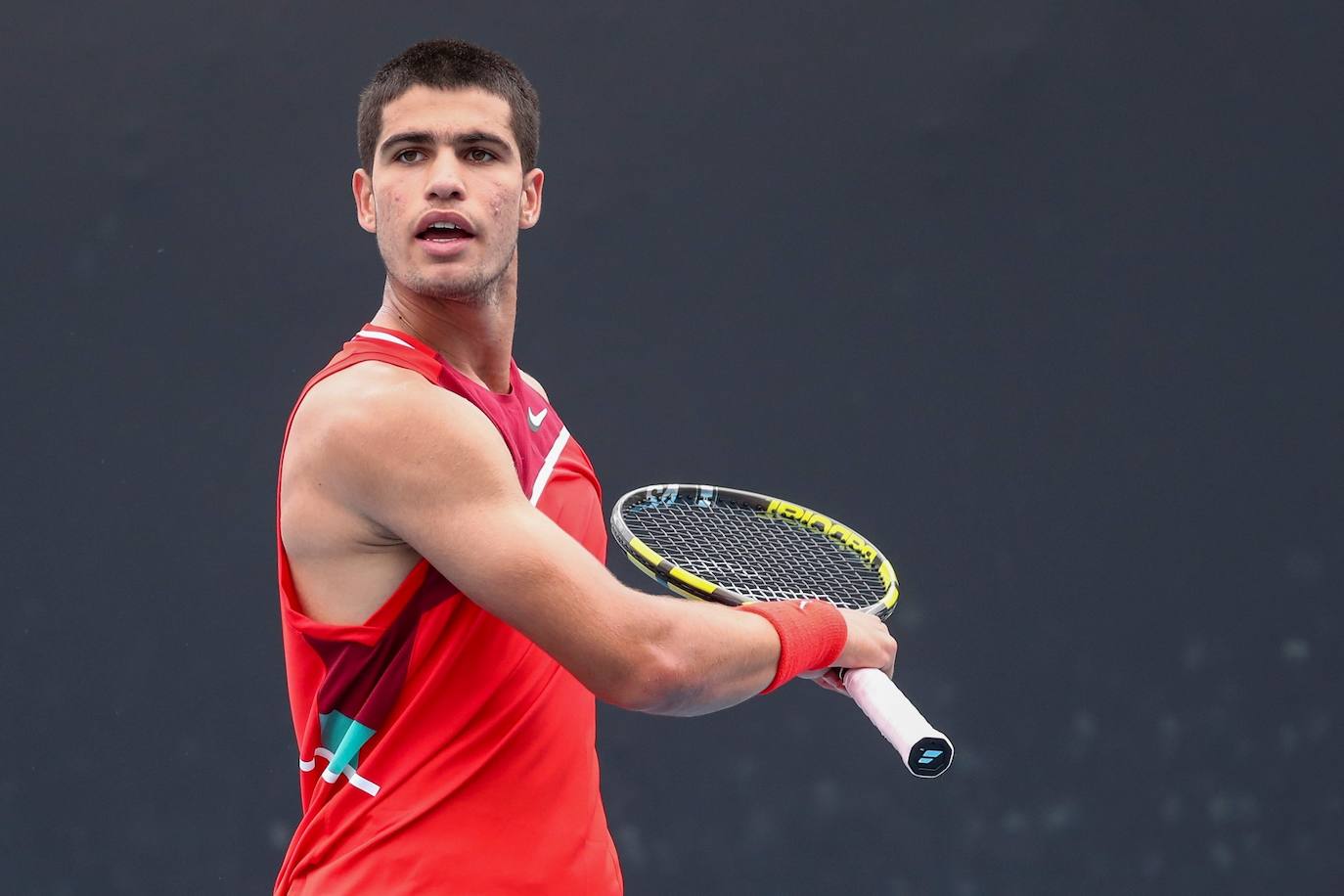 Fotos: Así ha sido el partido de Carlos Alcaraz contra Tabilo en el Open de Australia