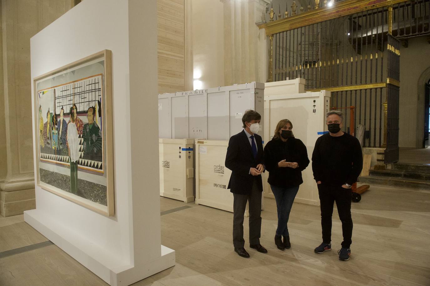 Fotos: Montaje de la exposición &#039;Atlas, coordenadas e identidades en la colección Mariano Yera&#039;