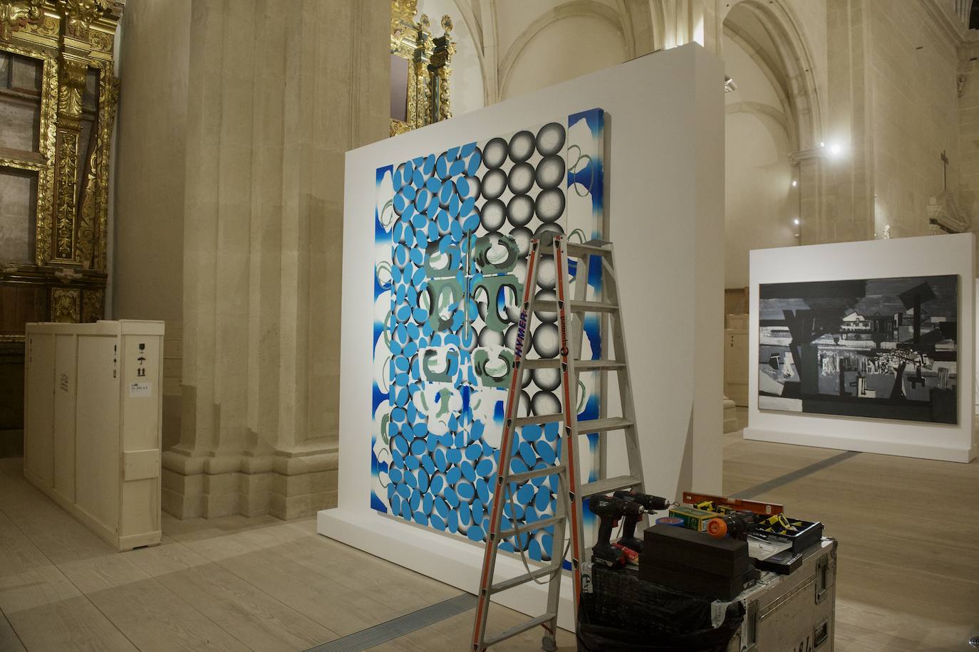 Fotos: Montaje de la exposición &#039;Atlas, coordenadas e identidades en la colección Mariano Yera&#039;