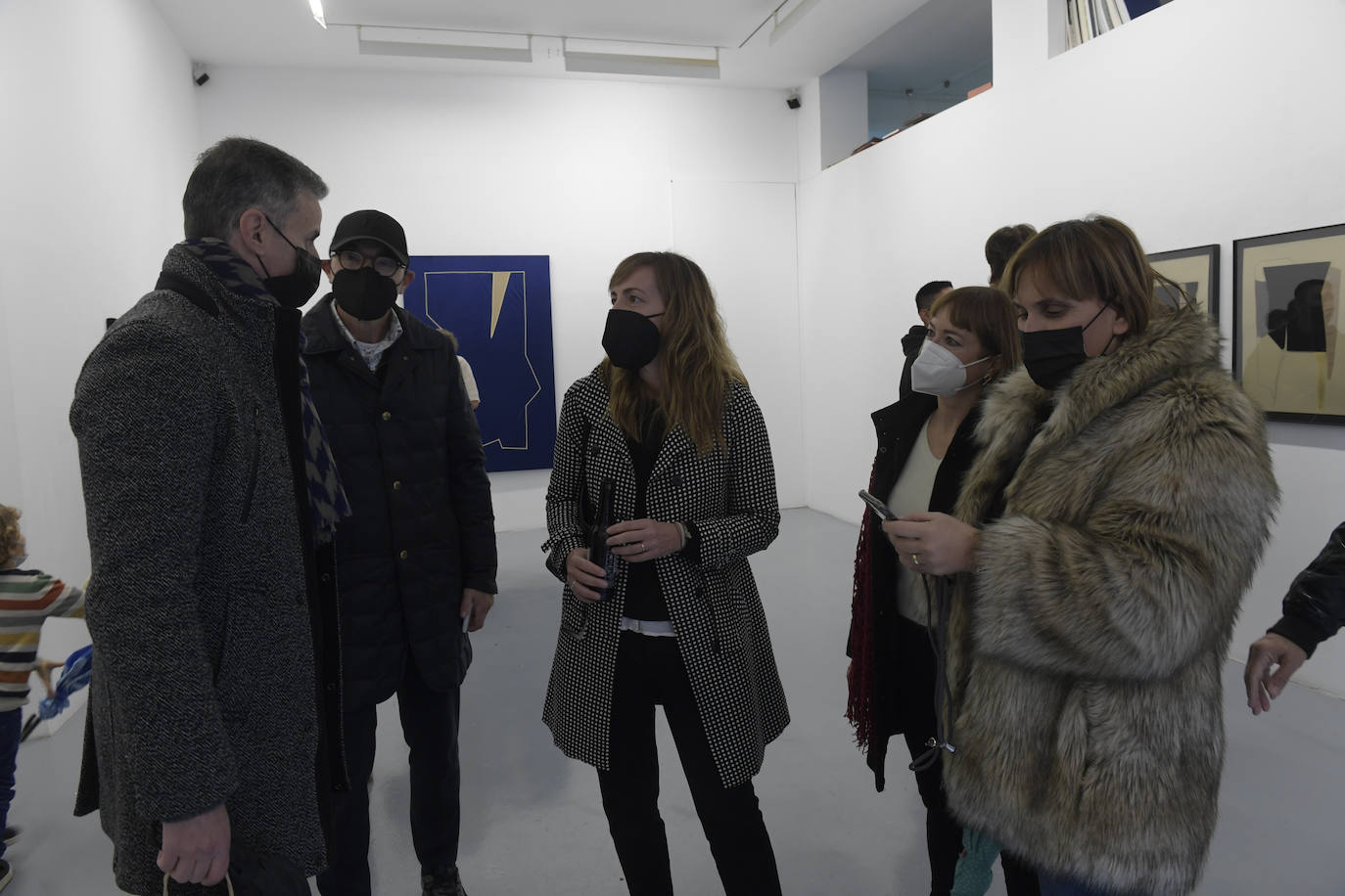 Fotos: Sonia Navarro y las bordadoras de Lorca