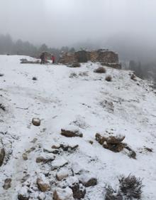 Imagen secundaria 2 - Nieva en las zonas más altas de Sierra Espuña