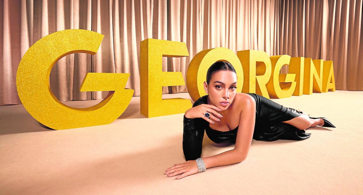 Georgina Rodríguez, pareja de Cristiano Ronaldo, en una imagen promocional de su espacio. 