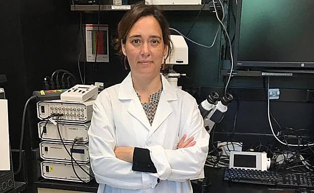 La investigadora María Jiménez. 