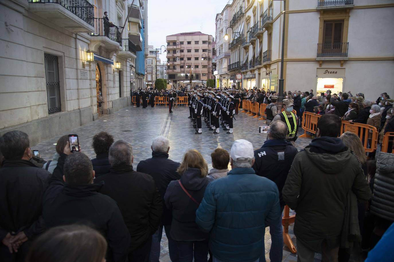 Fotos: Primer arriado de Bandera del año en Capitanía General de Cartagena