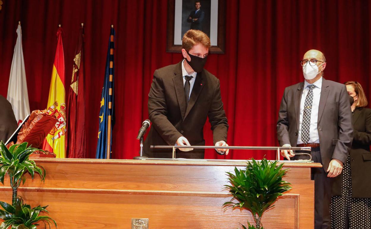 Pedro José Sánchez, nuevo alcalde de Totana. 