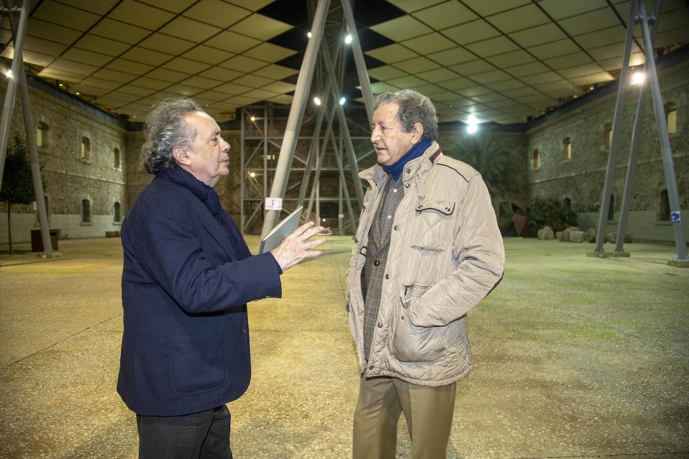 Fotos: Noche de las ideas con Sami Naïr y Francisco Jarauta en Cartagena