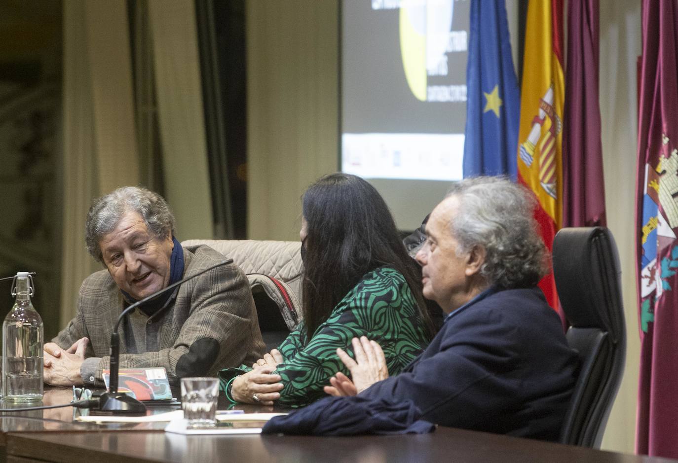 Fotos: Noche de las ideas con Sami Naïr y Francisco Jarauta en Cartagena