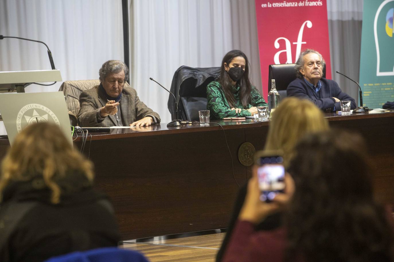 Fotos: Noche de las ideas con Sami Naïr y Francisco Jarauta en Cartagena