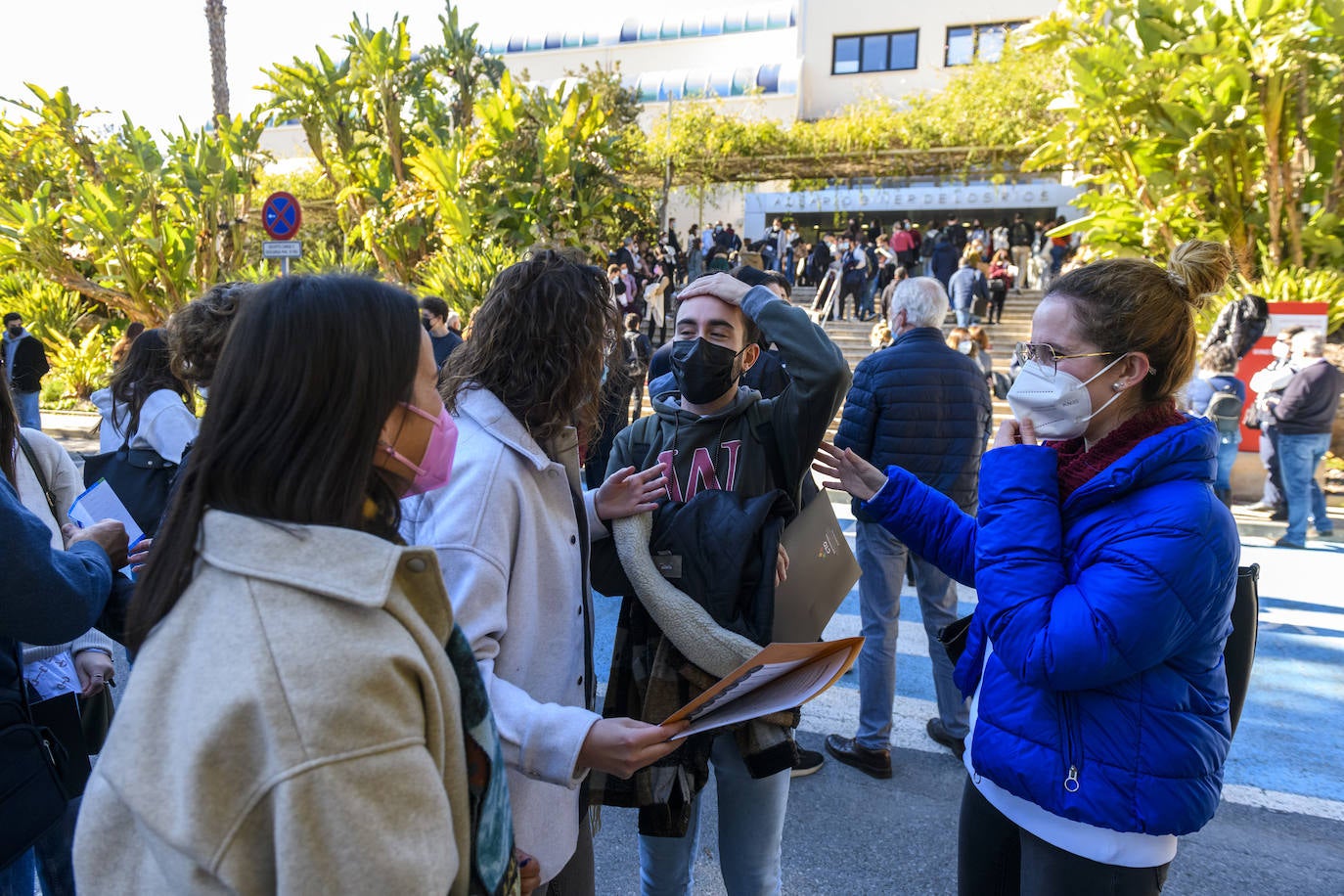 Fotos: Convocatoria de exámenes del MIR en la Región de Murcia
