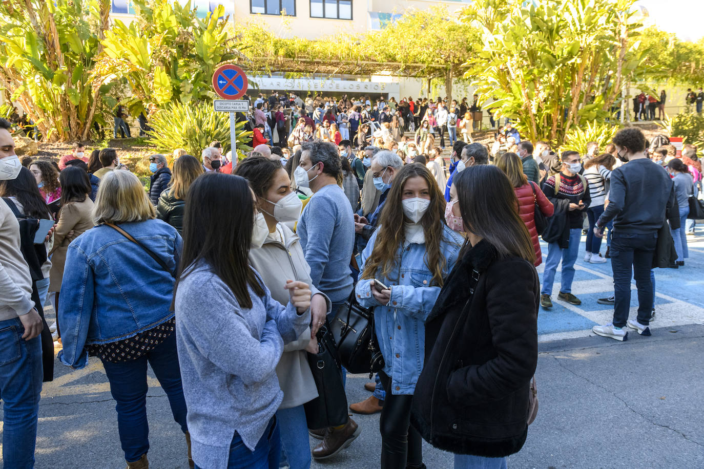 Fotos: Convocatoria de exámenes del MIR en la Región de Murcia