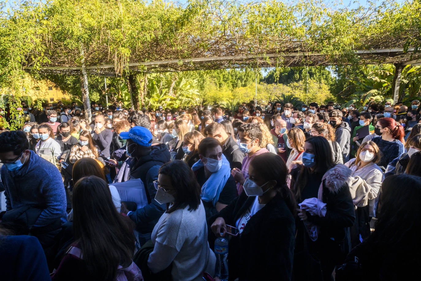 Fotos: Convocatoria de exámenes del MIR en la Región de Murcia