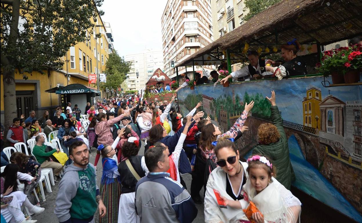 Imagen del desfile del Bando de la Huerta de 2019.