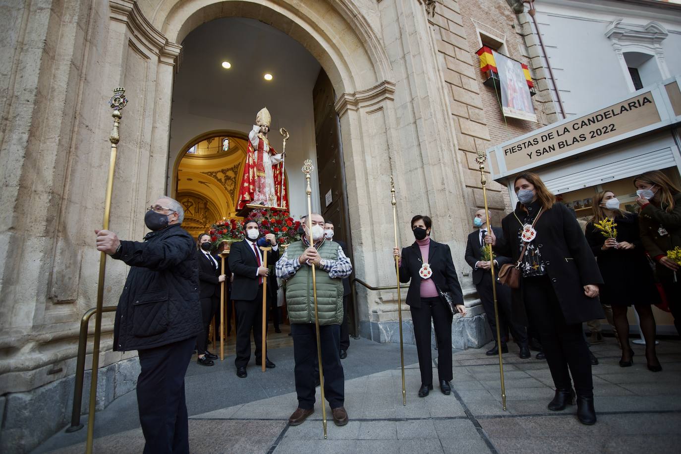 Fotos: Procesión en honor a La Candelaria en el barrio murciano de Santa Eulalia