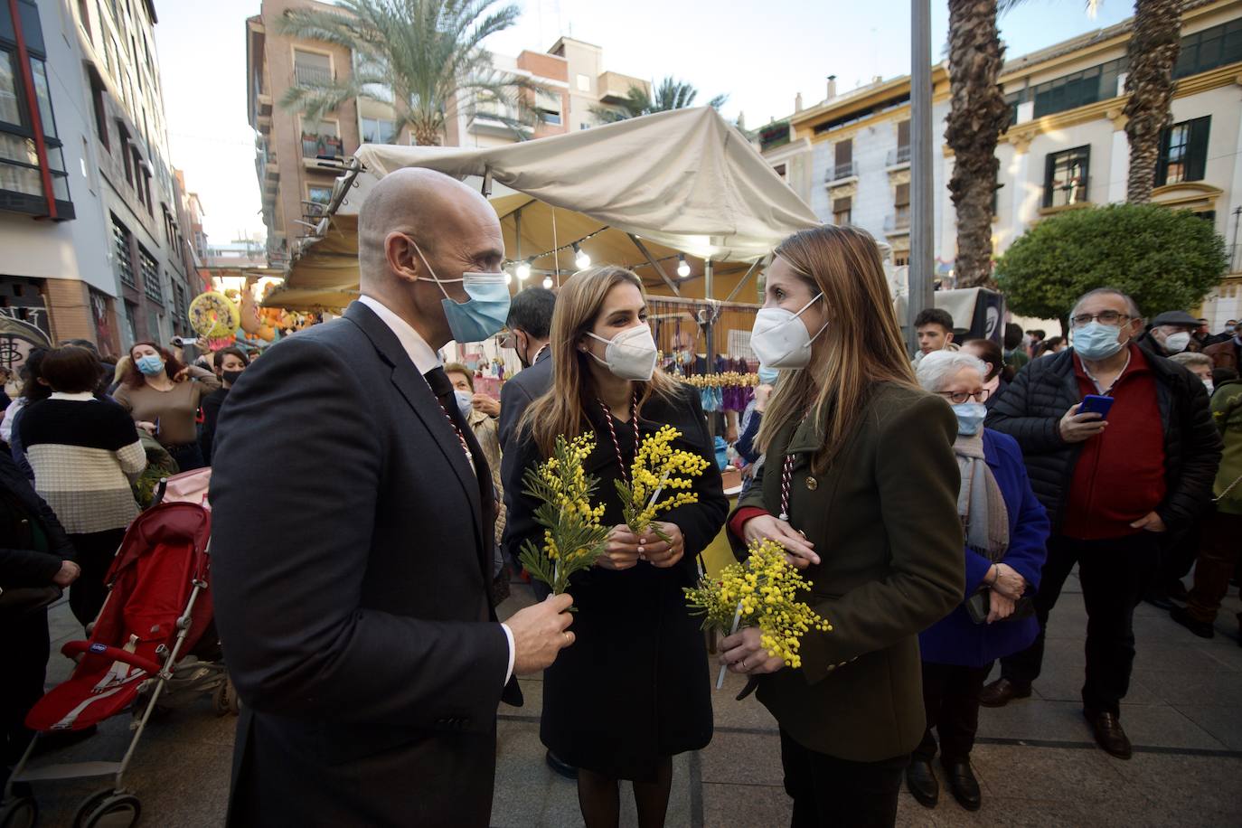 Fotos: Procesión en honor a La Candelaria en el barrio murciano de Santa Eulalia