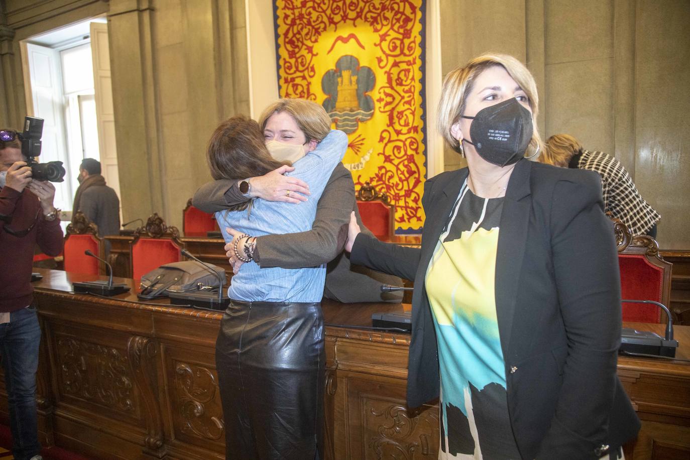 Fotos: Pleno Extraordinario del Ayuntamiento de Cartagena para anunciar la renuncia de la concejal María Casajus