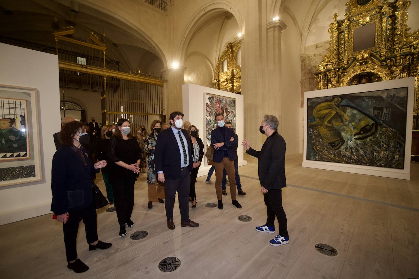 Fotos: La exposición &#039;Atlas, coordenadas e identidades&#039; reúne en San Esteban obras maestras de la pintura del siglo XX