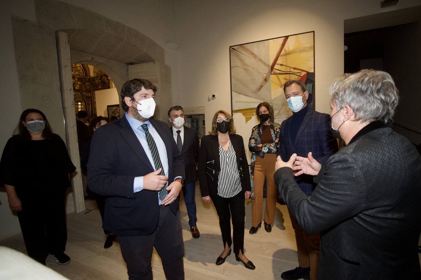 Fotos: La exposición &#039;Atlas, coordenadas e identidades&#039; reúne en San Esteban obras maestras de la pintura del siglo XX