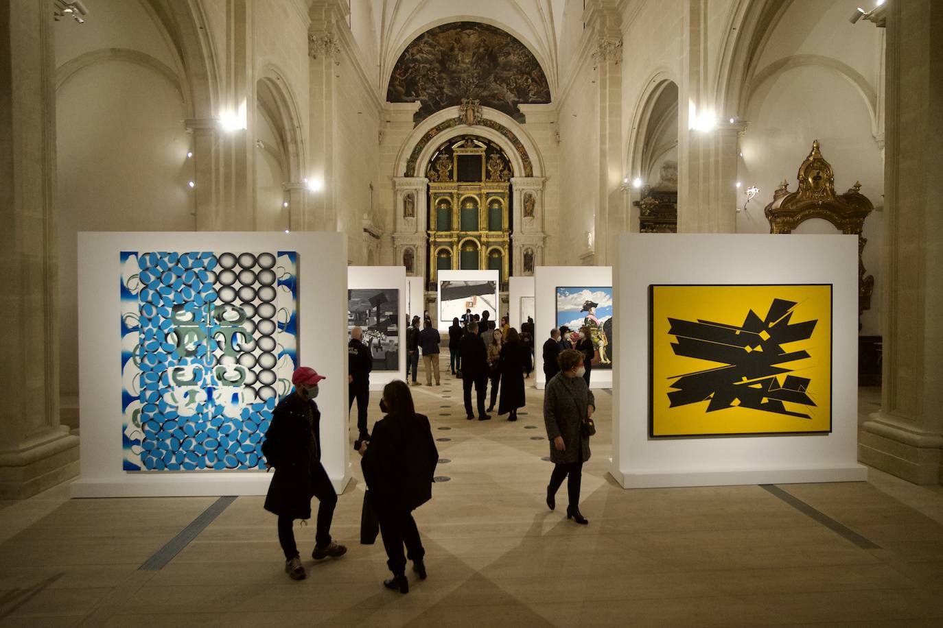 Fotos: La exposición &#039;Atlas, coordenadas e identidades&#039; reúne en San Esteban obras maestras de la pintura del siglo XX