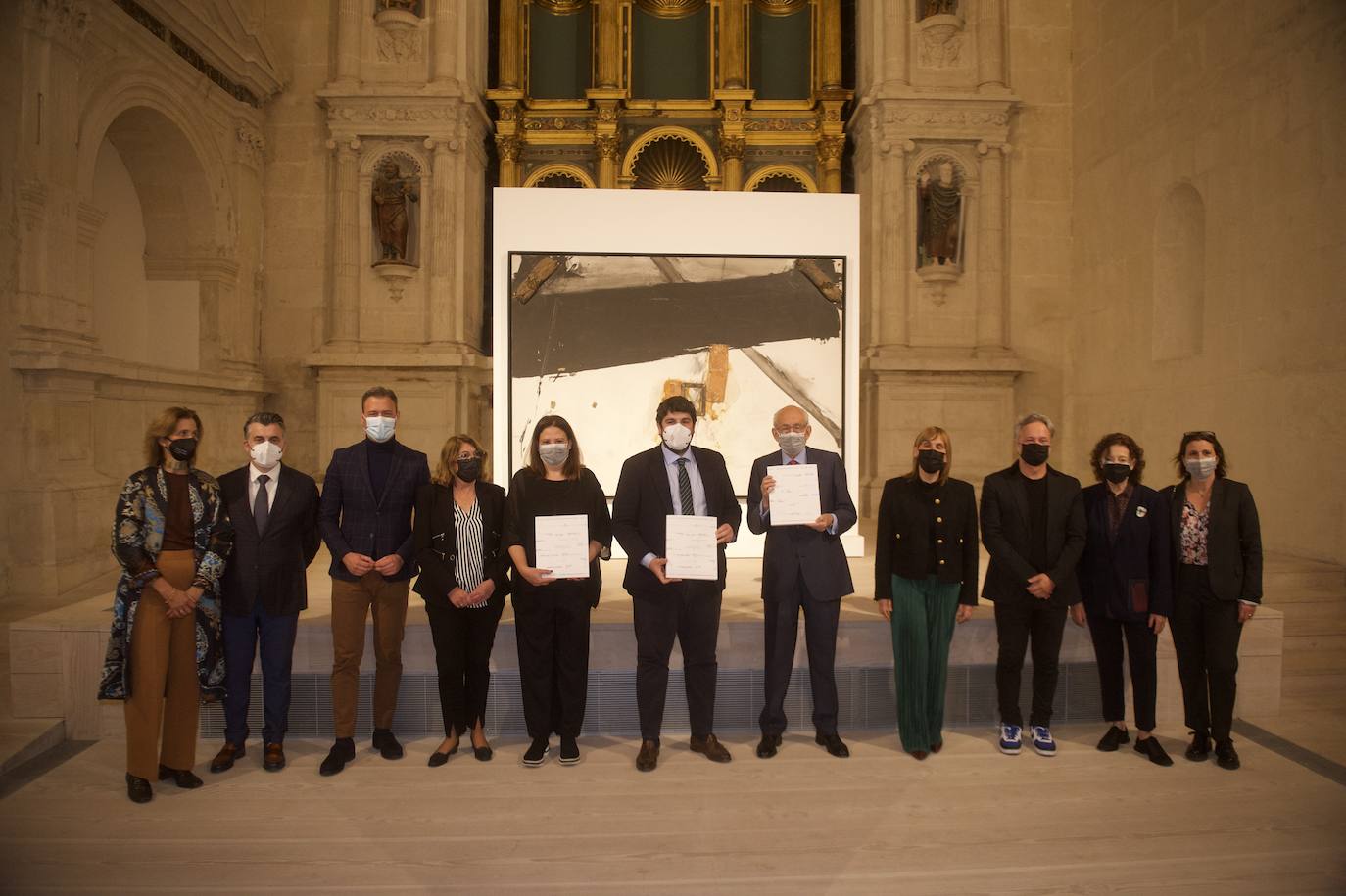 Fotos: La exposición &#039;Atlas, coordenadas e identidades&#039; reúne en San Esteban obras maestras de la pintura del siglo XX