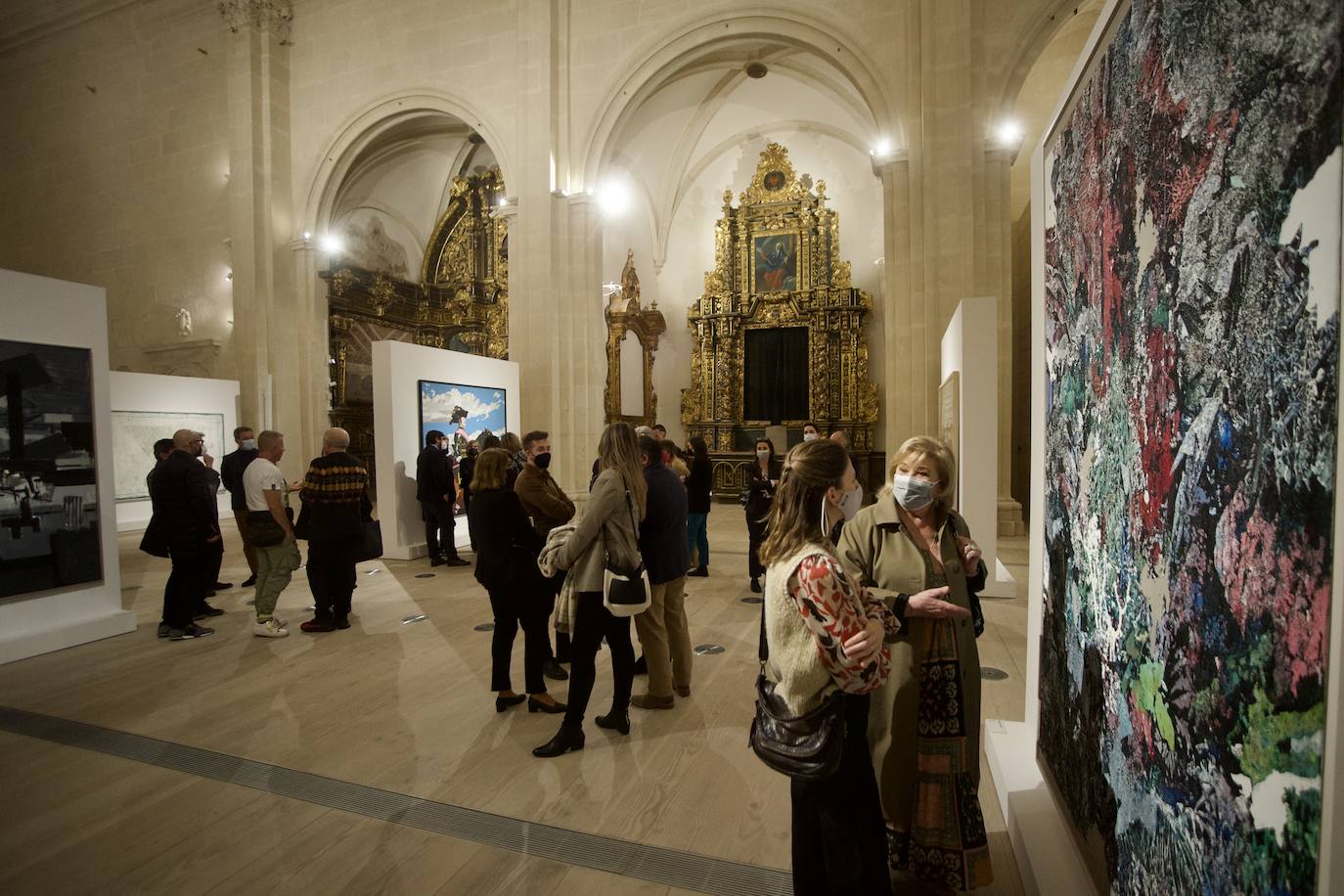 Fotos: La exposición &#039;Atlas, coordenadas e identidades&#039; reúne en San Esteban obras maestras de la pintura del siglo XX