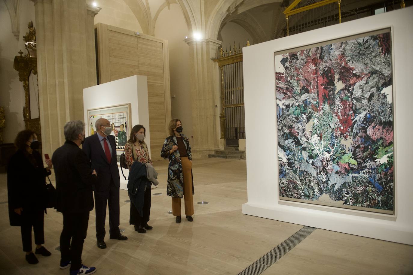 Fotos: La exposición &#039;Atlas, coordenadas e identidades&#039; reúne en San Esteban obras maestras de la pintura del siglo XX