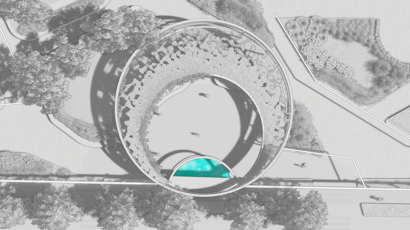 Fotos: Proyecto de peatonalización del bulevar de la Conexión Sur