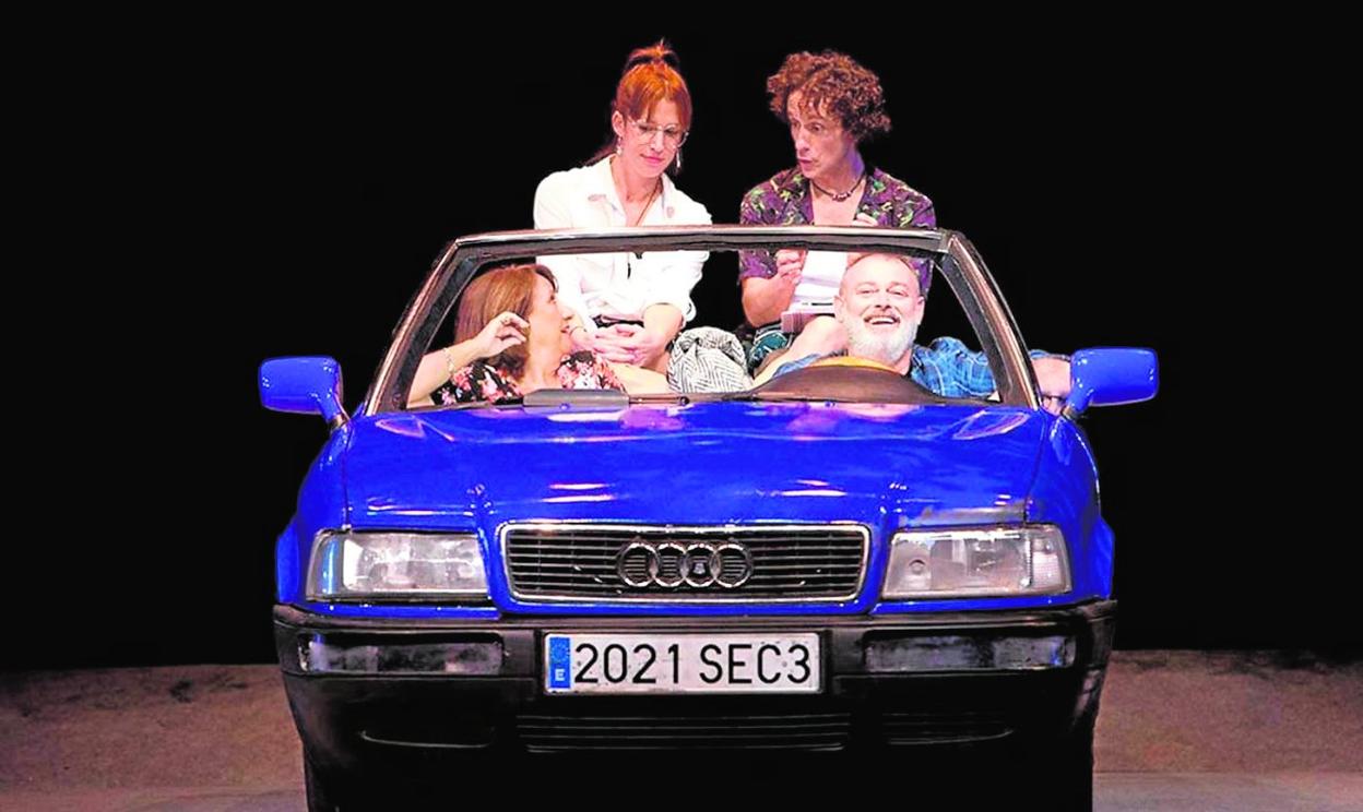 Ania Hernández, Víctor Ullate Roche, Soledad Mallol y Pablo Carbonell. 
